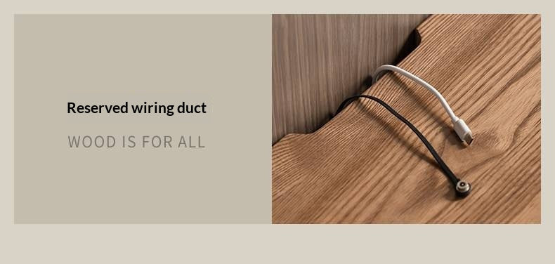 Ash Solid Wood Italian Luxury Floor-Standing TV Cabinet