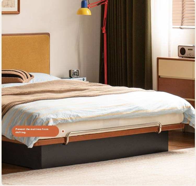 Poplar Solid Wood Soft Suspended Box Bed
