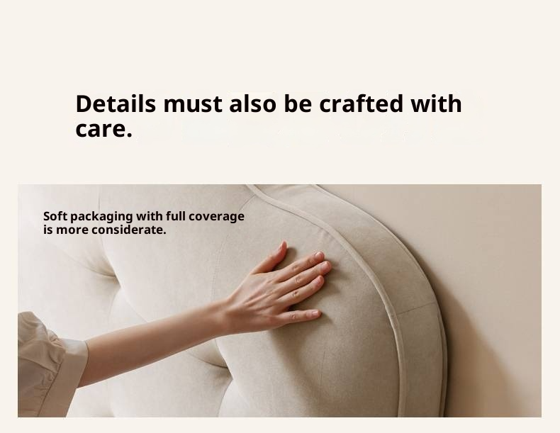 Fabric Cat Scratch Soft Backrest Bed