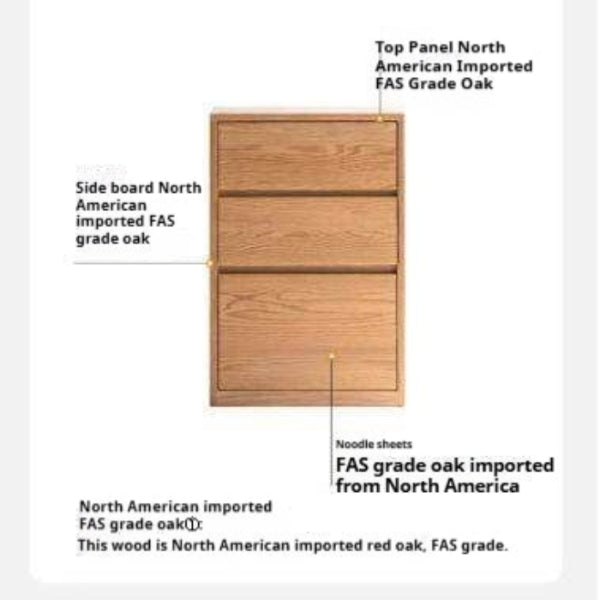 Black Walnut, Oak Solid Wood Low Bookcase, Modern Modular Storage Shelf Cabinet