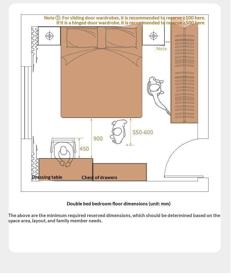 Oak Solid Wood High Box Bed in Modern Minimalist Design