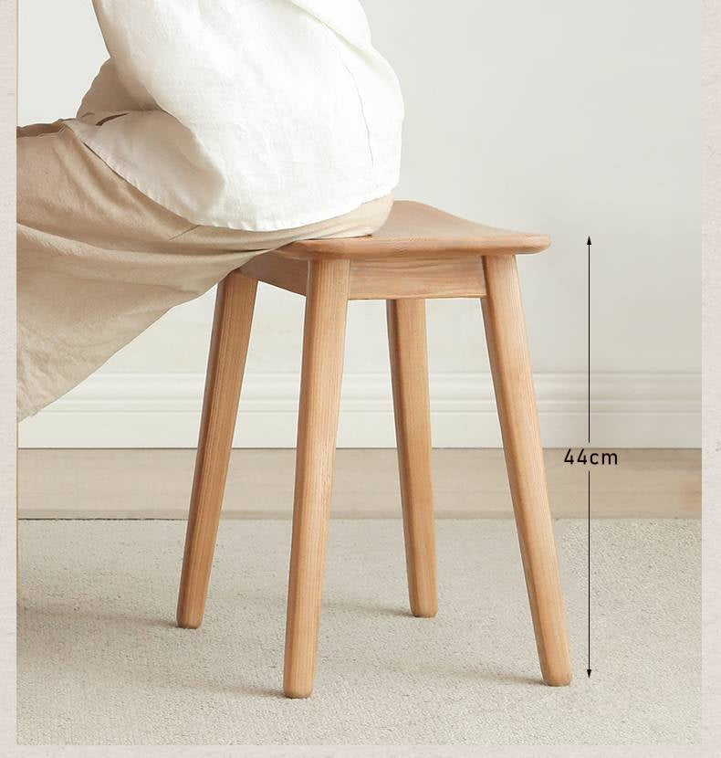 Oak, Ash Solid Wood Modern Vanity Table