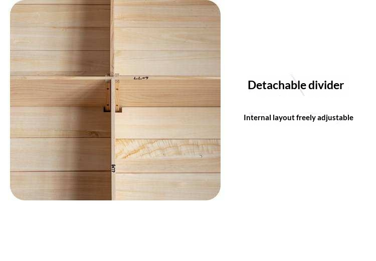 Oak, Rubberwood Solid Wood Storage Bed with Adjustable Height and Gas Lift