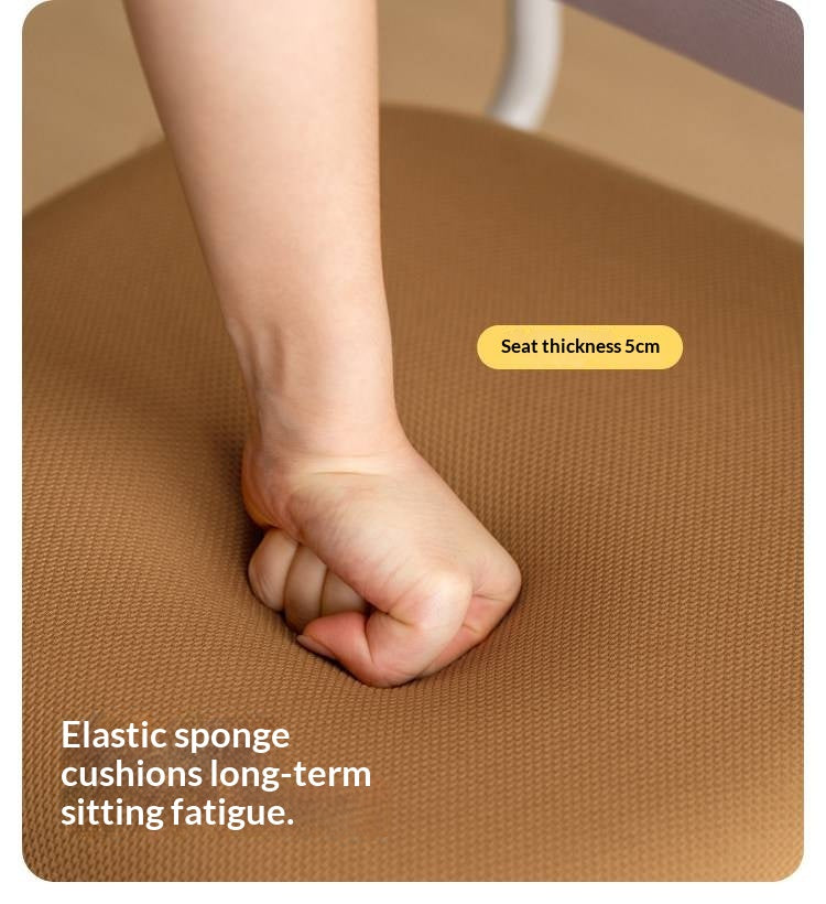 Ergonomic Height-Adjustable Kids Study Chair with Mesh Back and Footrest