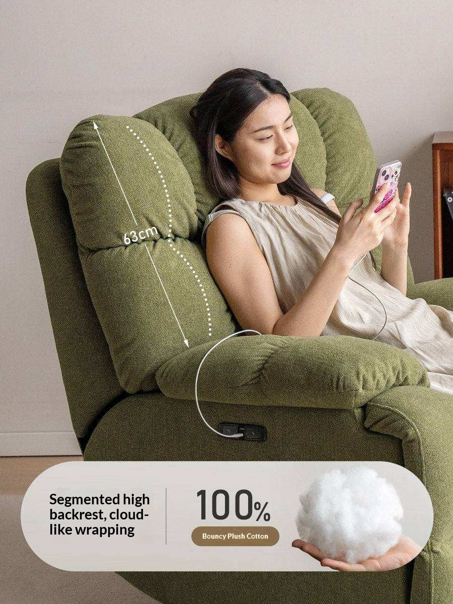 Oversized Plush Recliner Chair