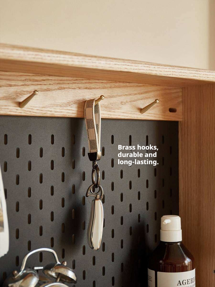 Oak Solid Wood Ultra-thin DIY Bookcase