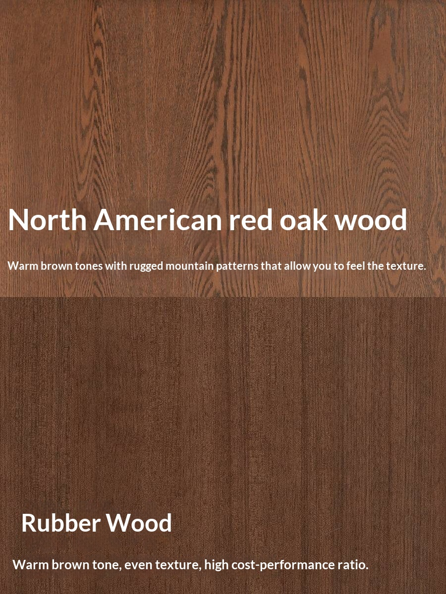 Oak,Rubber Wood Solid Wood Bed Technology Fabric