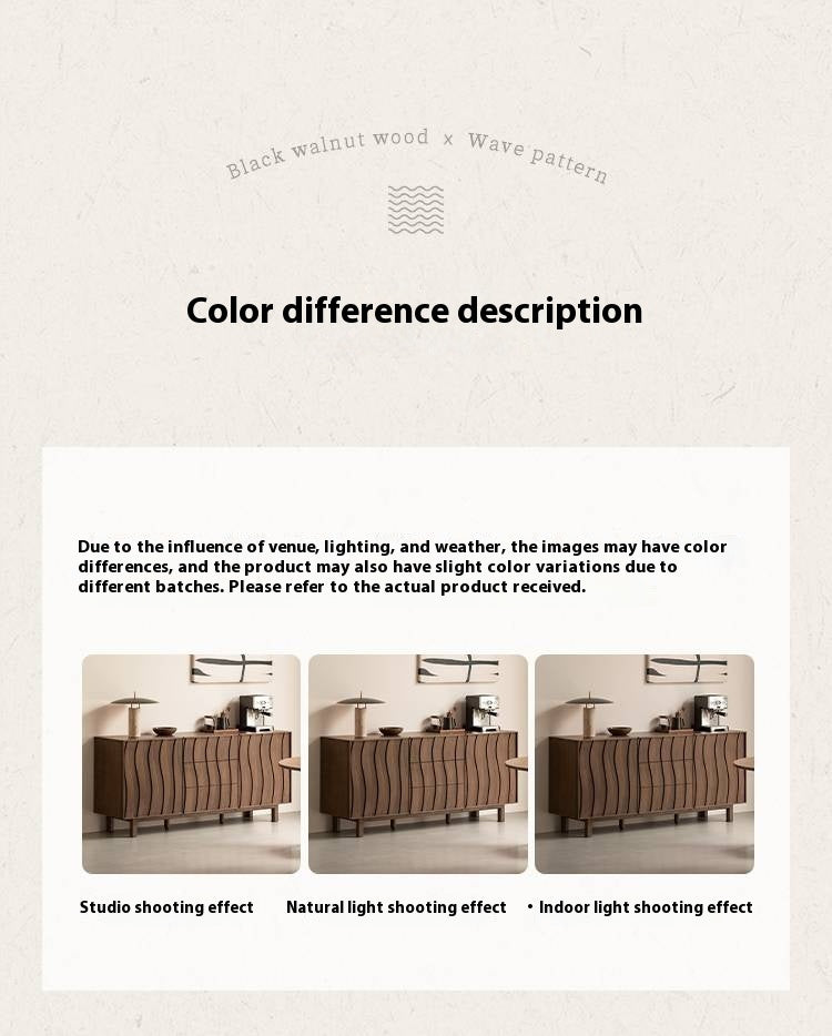 Black Walnut Solid Wood Medieval Style Drawer