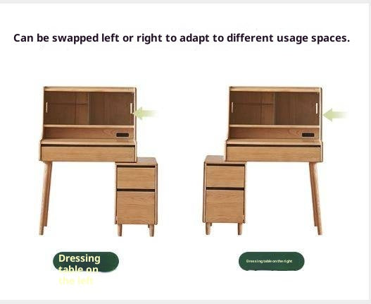 Ash Solid Wood Modern Dressing Table