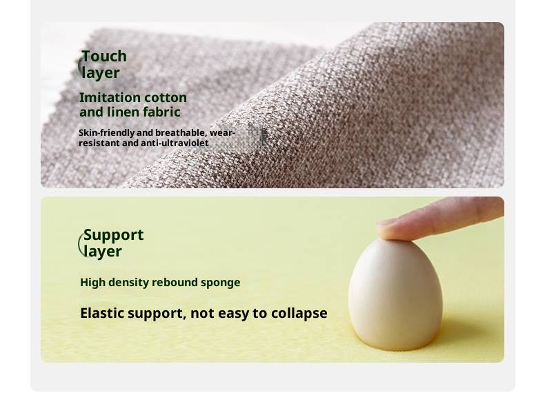 Oak Solid Wood Backrest Dining Chair