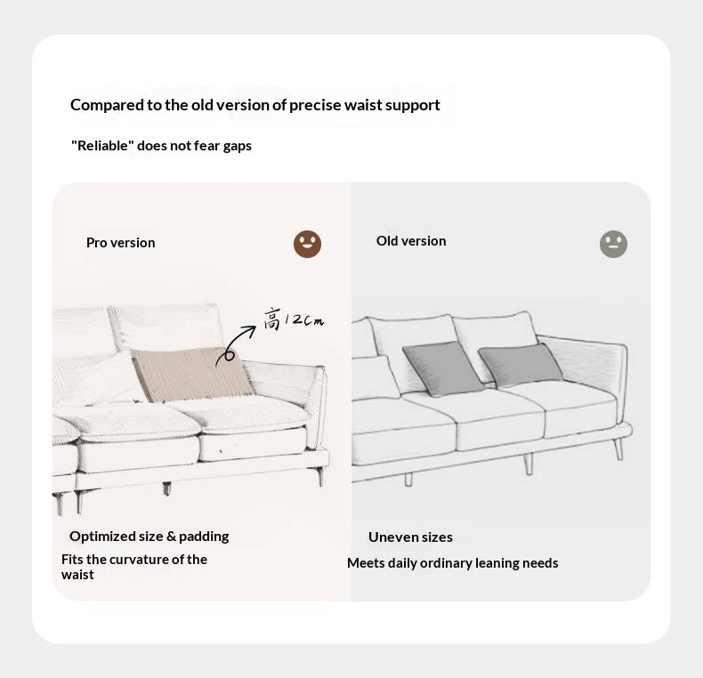 High-Back Modern Fabric Sofa with Scratch-Resistant Upholstery