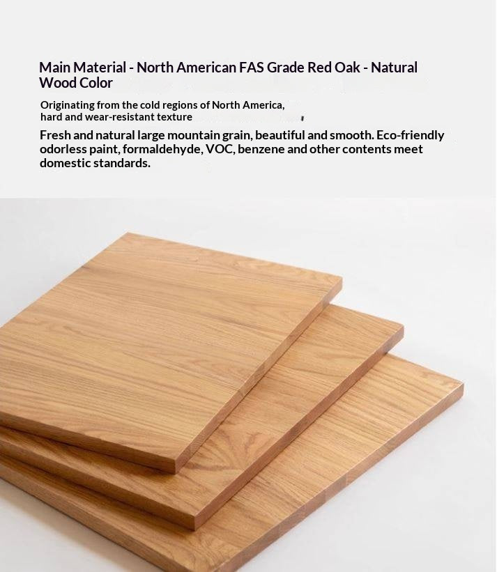 Black Walnut Solid Wood Italian Light Luxury Style Nightstand