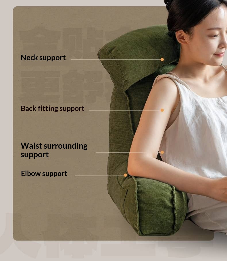 Headboard with Large Upholstered Reading Backrest