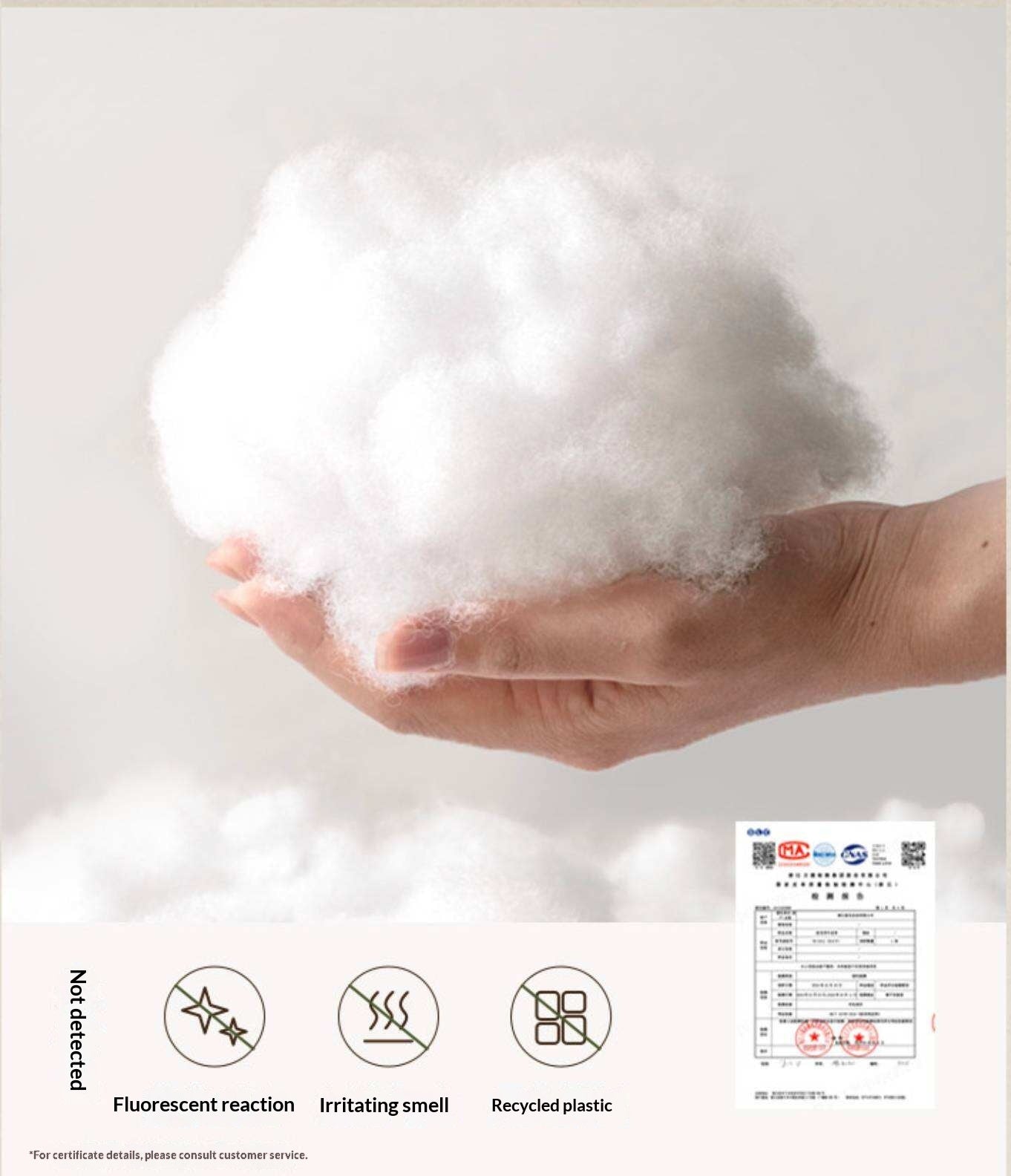 Fabric medieval style rocking chair