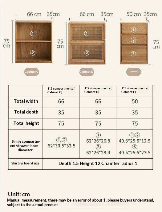 Ash Solid Wood Bookcase Simple Floor Bookshelf