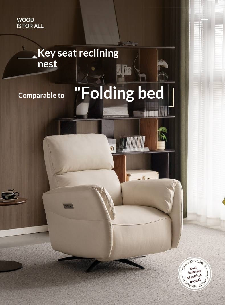 Genuine Leather Modern Functional Electric Chair