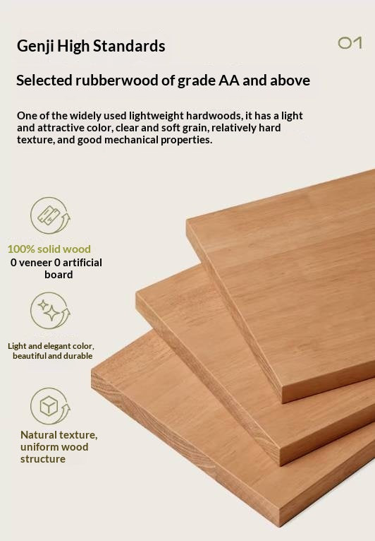 Solid Rubberwood Nordic Minimalist Standing Hanger