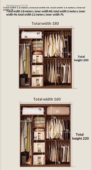 Oak Solid Wood Fluted Sliding Door Wardrobe