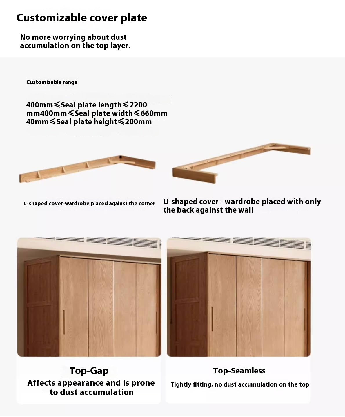 Oak, Ash Solid Wood Wardrobe With Sliding Doors