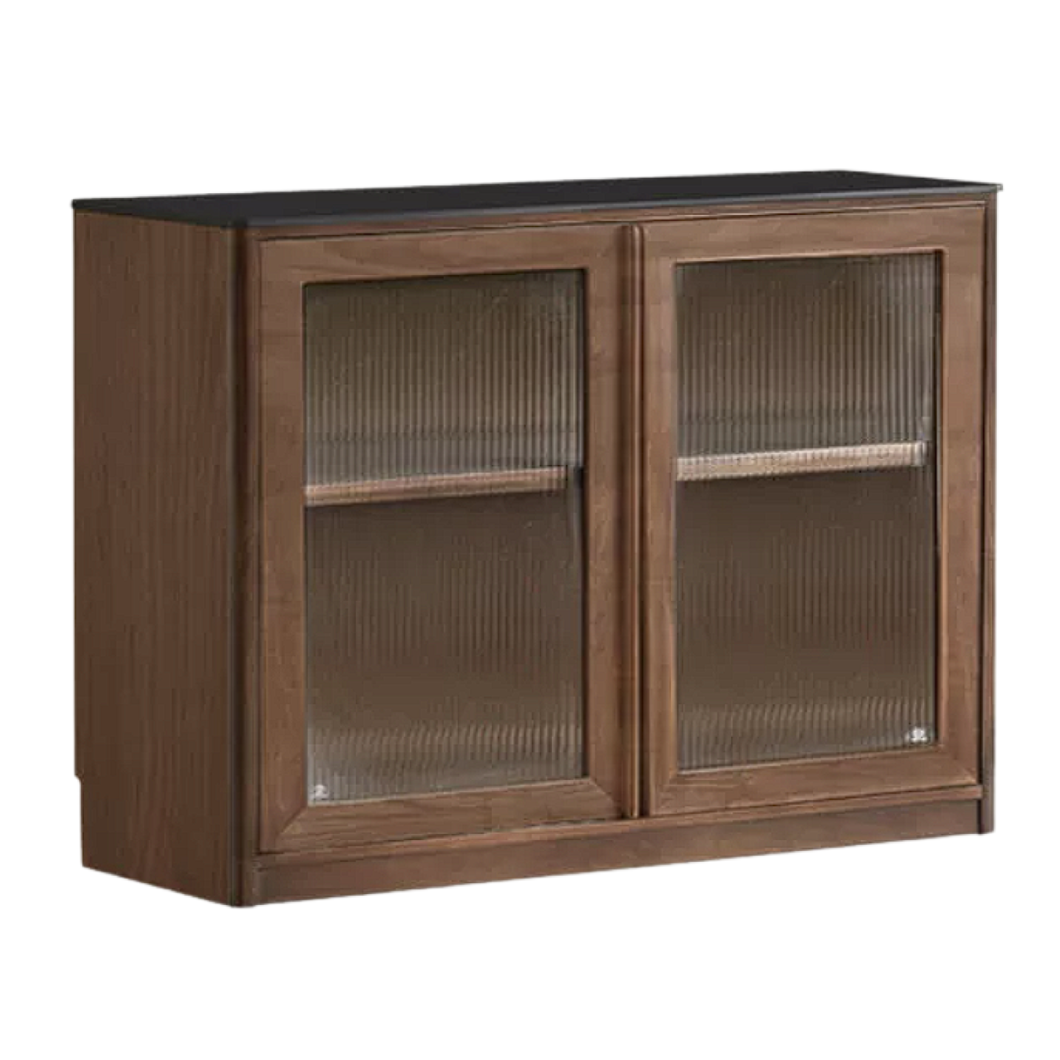 Sandalwood, Ash Solid Wood Rock Board Modern Sideboard