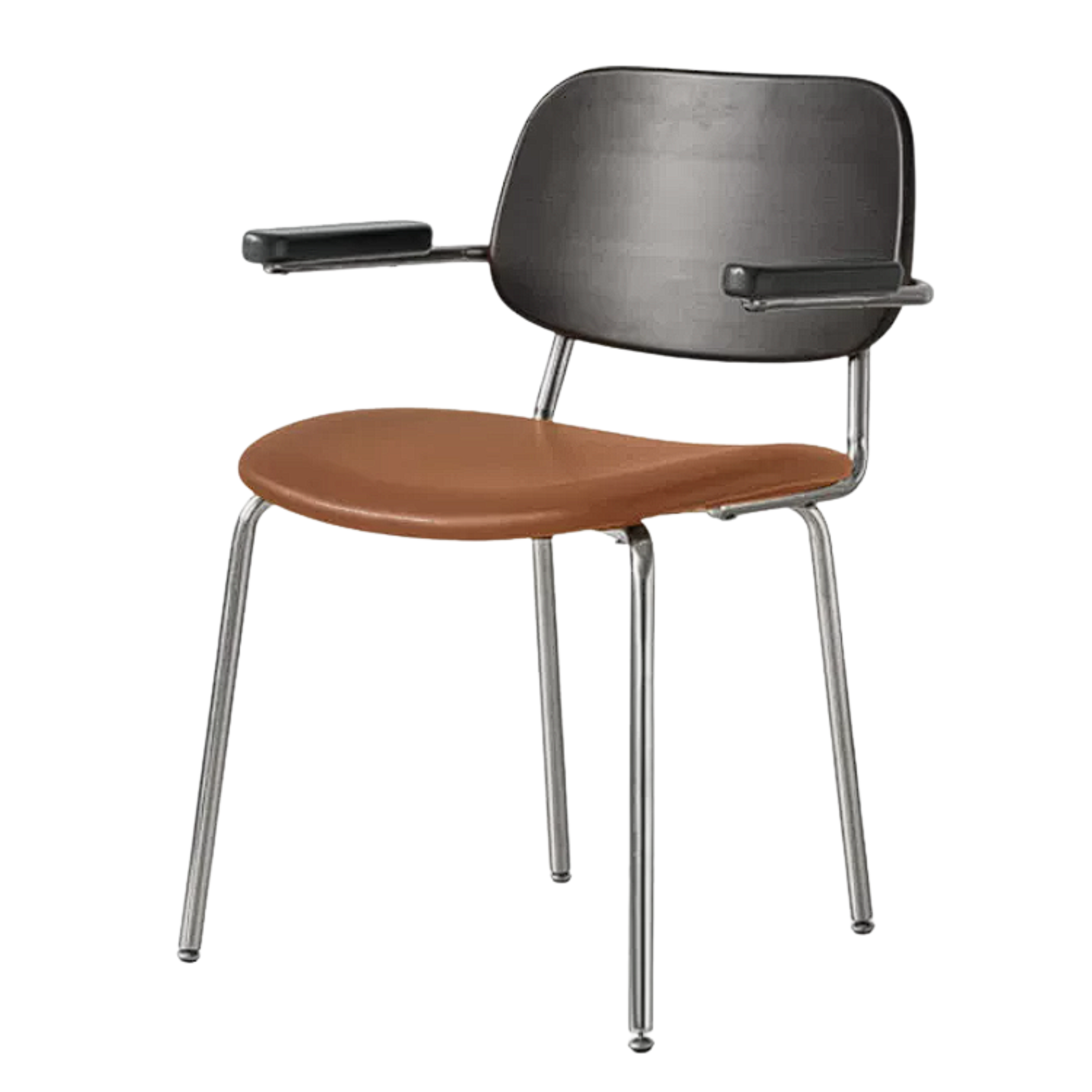 Beech Solid Wood Adjustable Office Chair, Bauhaus Style