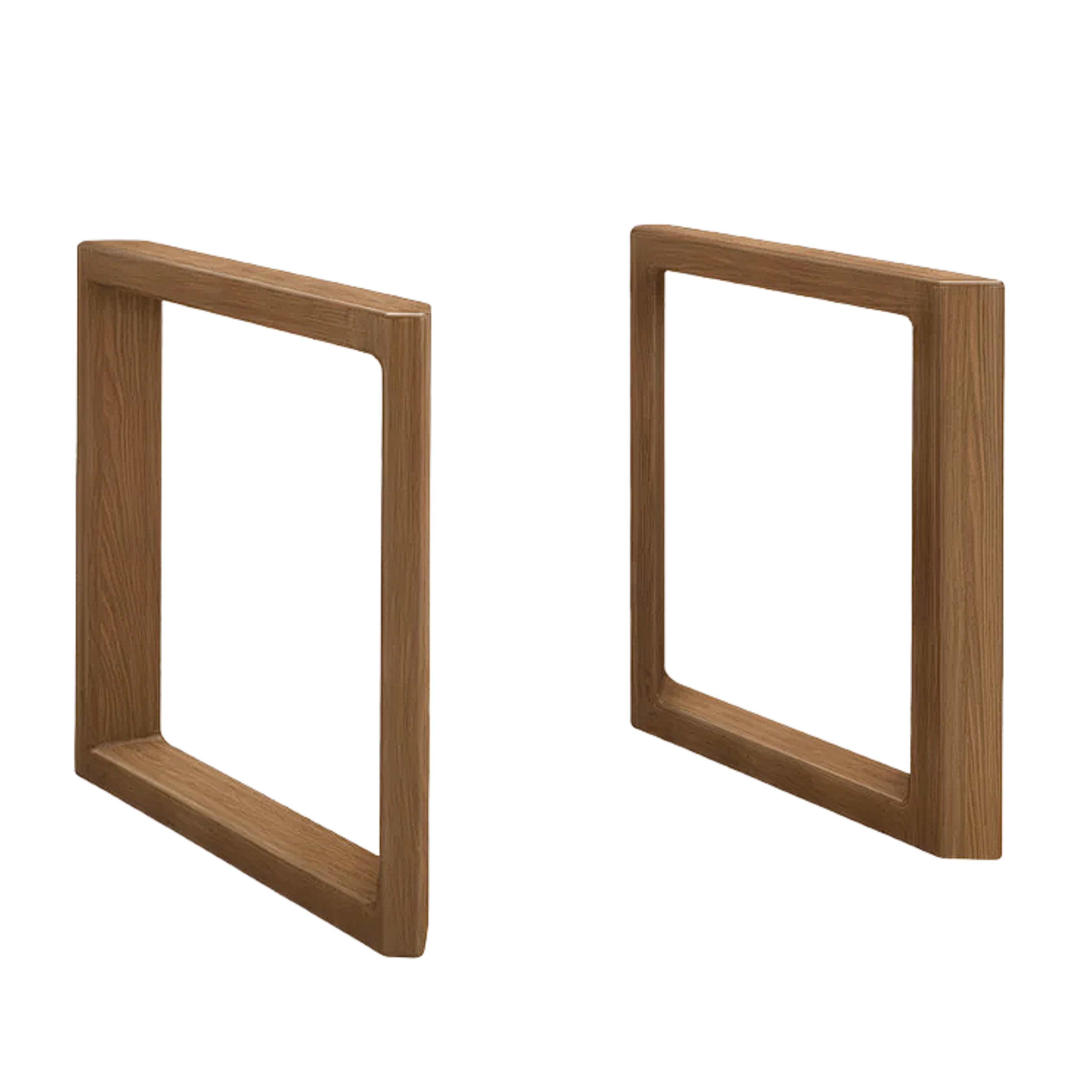 Black Walnut, South American Walnut, Ash Solid Wood, Metal, Acrylic Table Legs