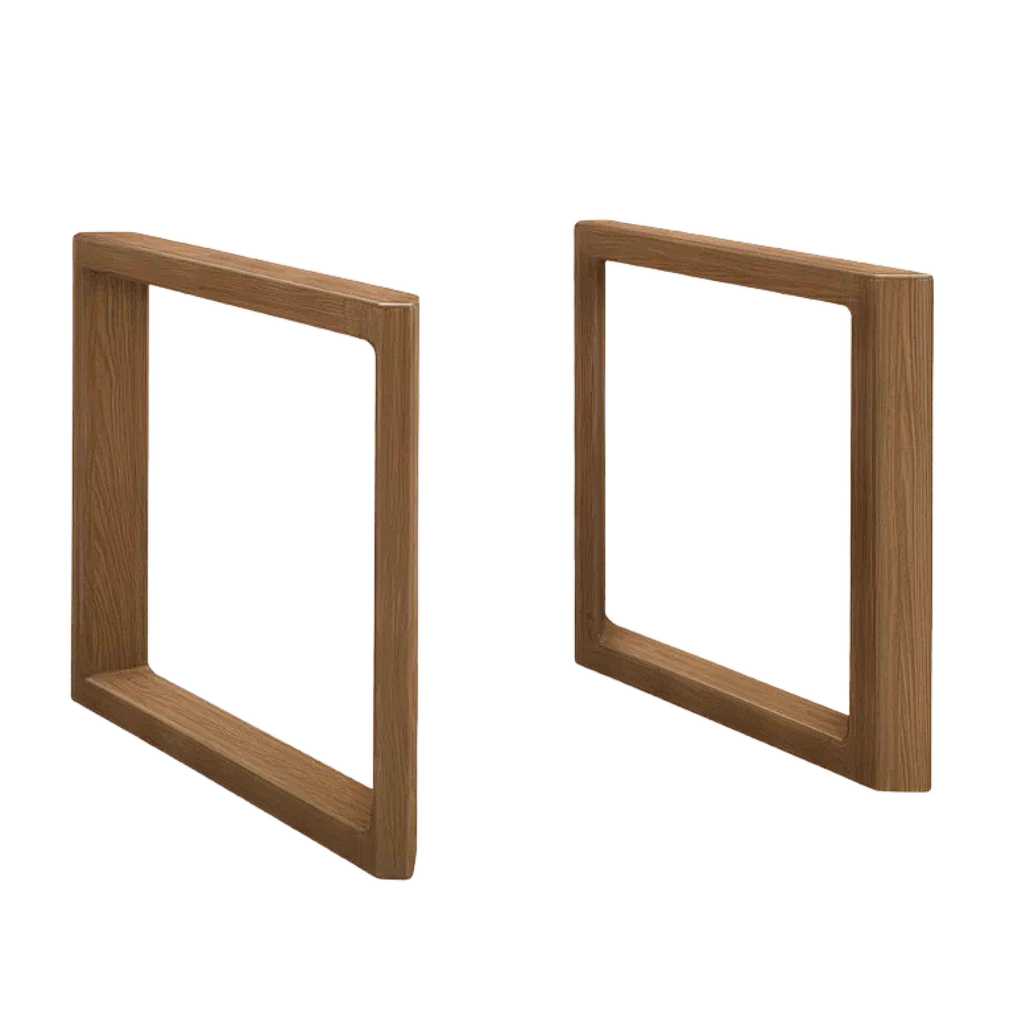 Black Walnut, South American Walnut, Ash Solid Wood, Metal, Acrylic Table Legs