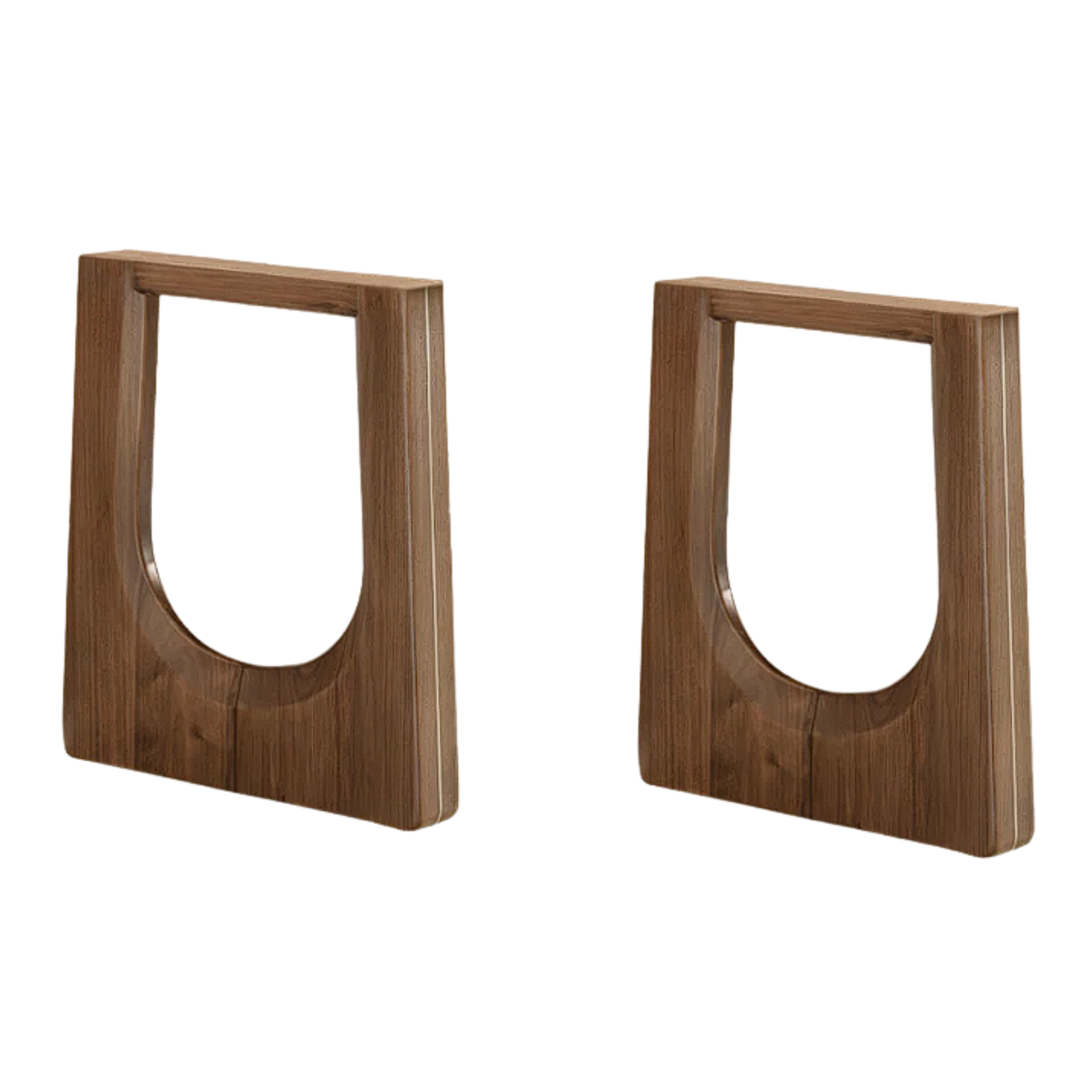 Black Walnut, South American Walnut, Ash Solid Wood, Metal, Acrylic Table Legs