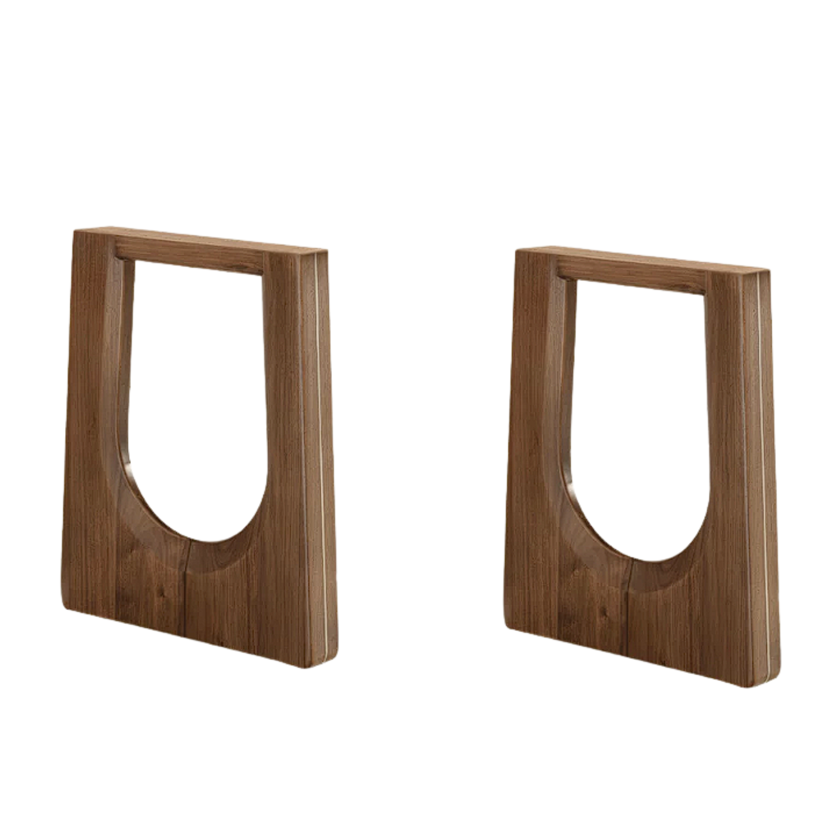 Black Walnut, South American Walnut, Ash Solid Wood, Metal, Acrylic Table Legs