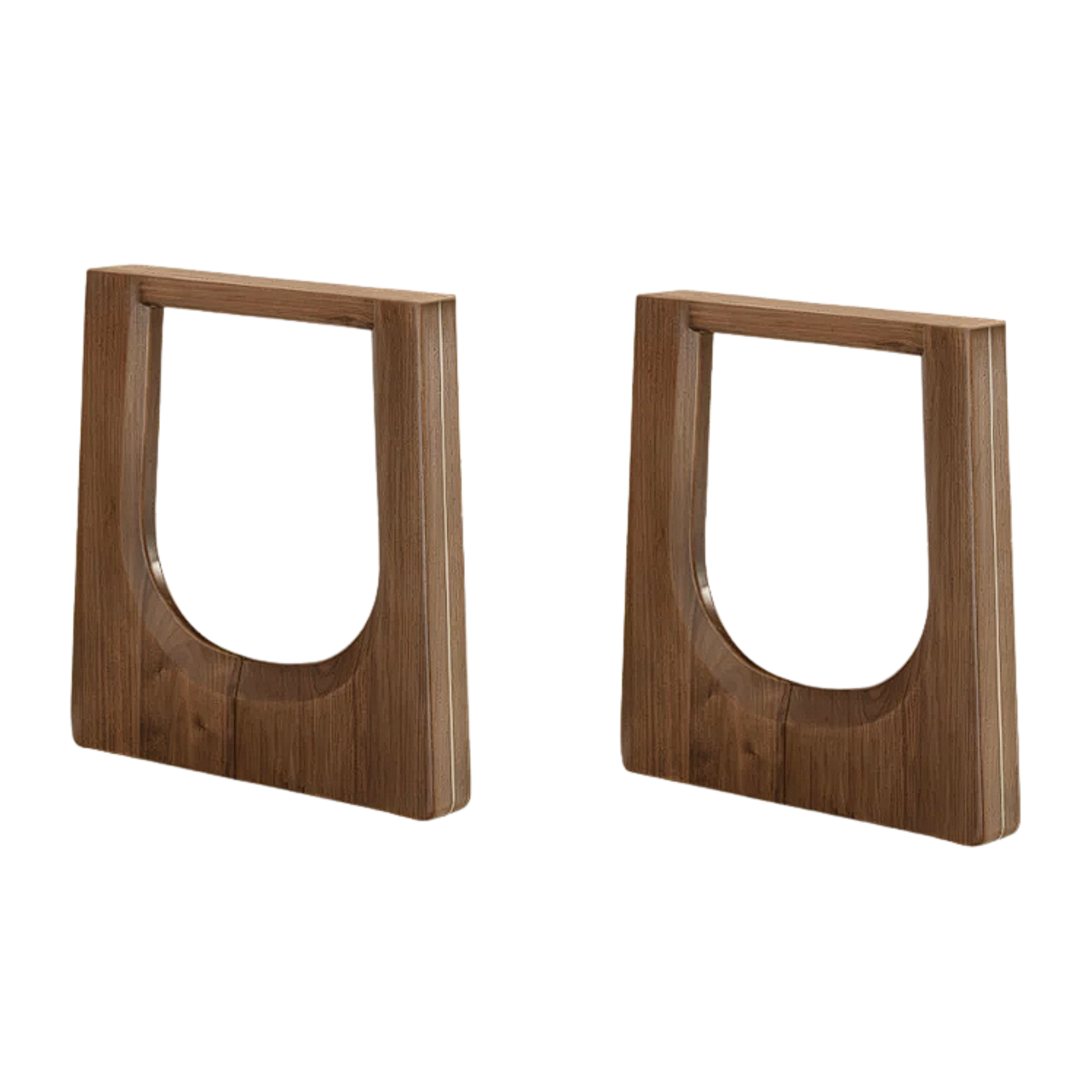 Black Walnut, South American Walnut, Ash Solid Wood, Metal, Acrylic Table Legs