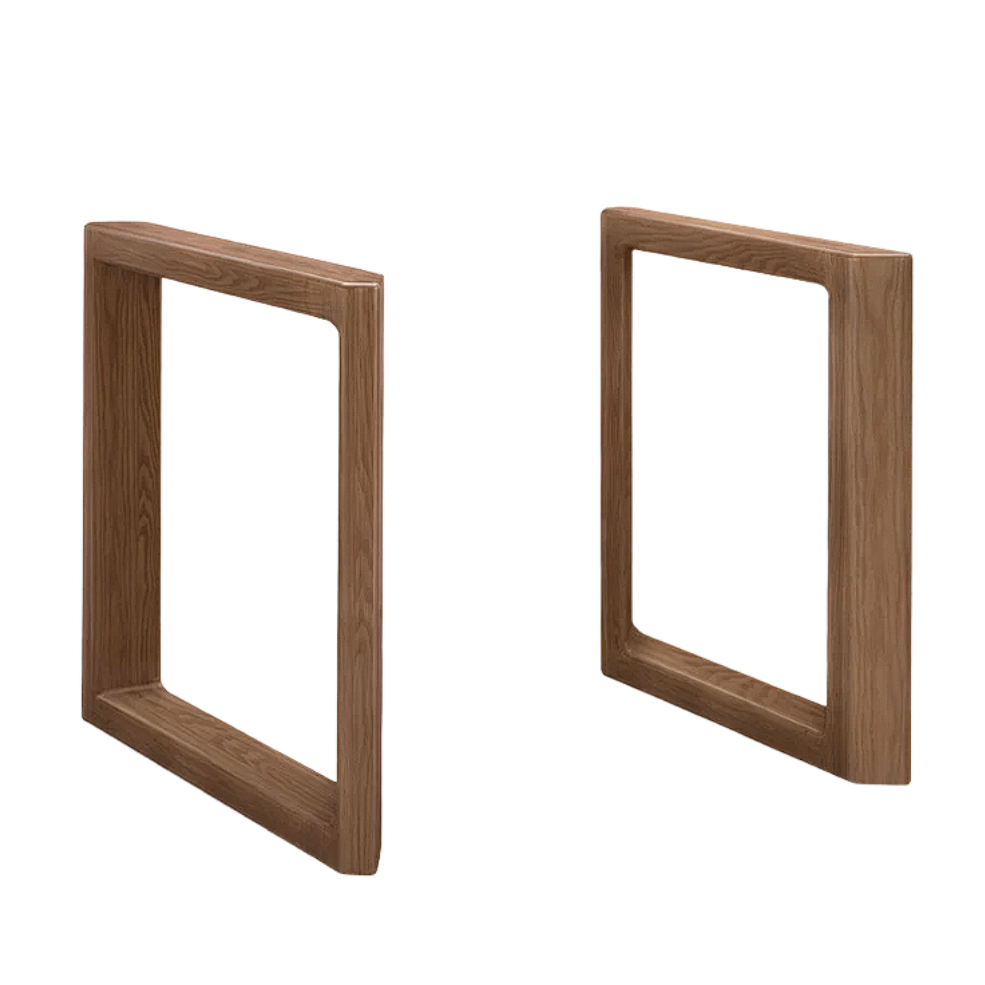 Black Walnut, South American Walnut, Ash Solid Wood, Metal, Acrylic Table Legs