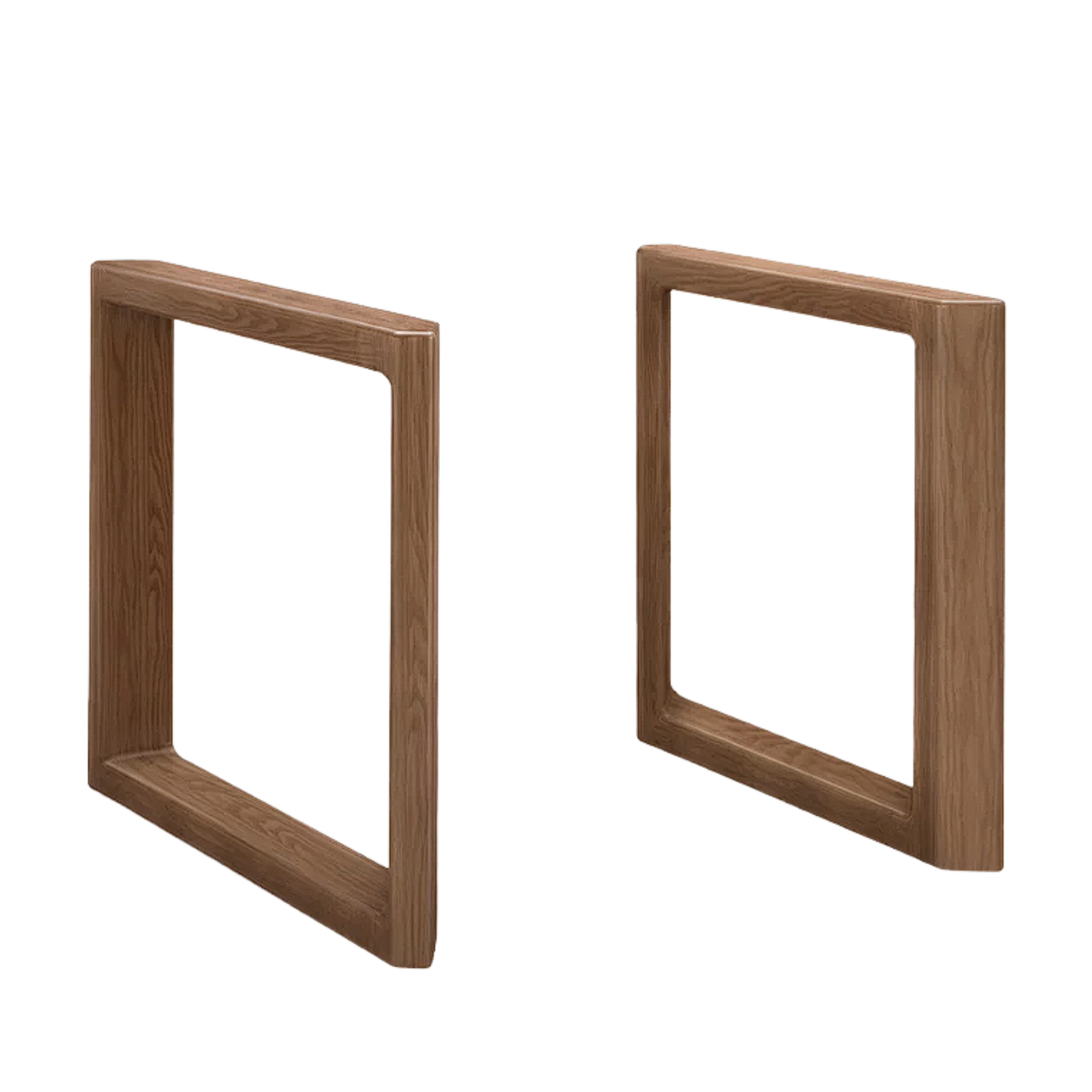 Black Walnut, South American Walnut, Ash Solid Wood, Metal, Acrylic Table Legs