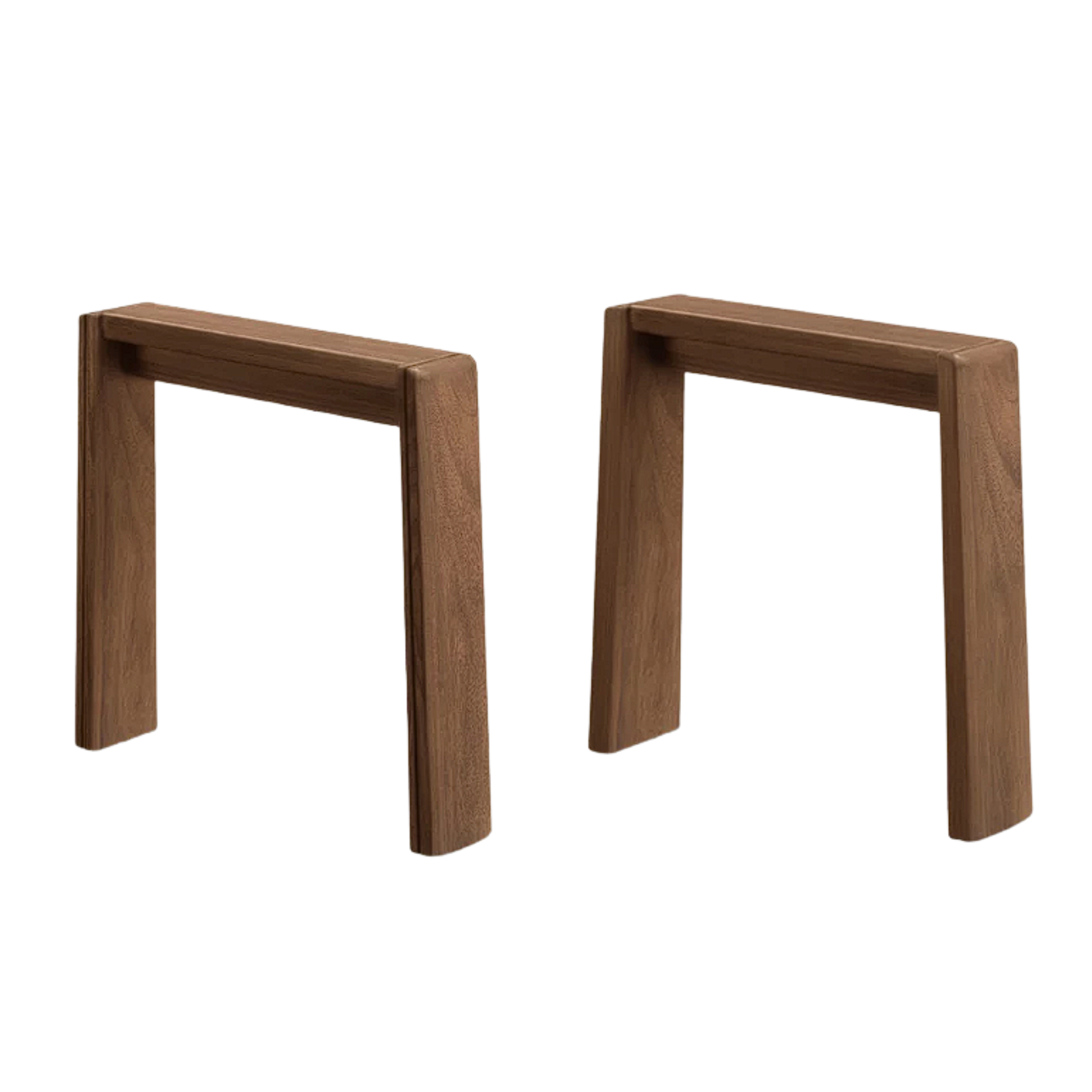 Black Walnut, South American Walnut, Ash Solid Wood, Metal, Acrylic Table Legs