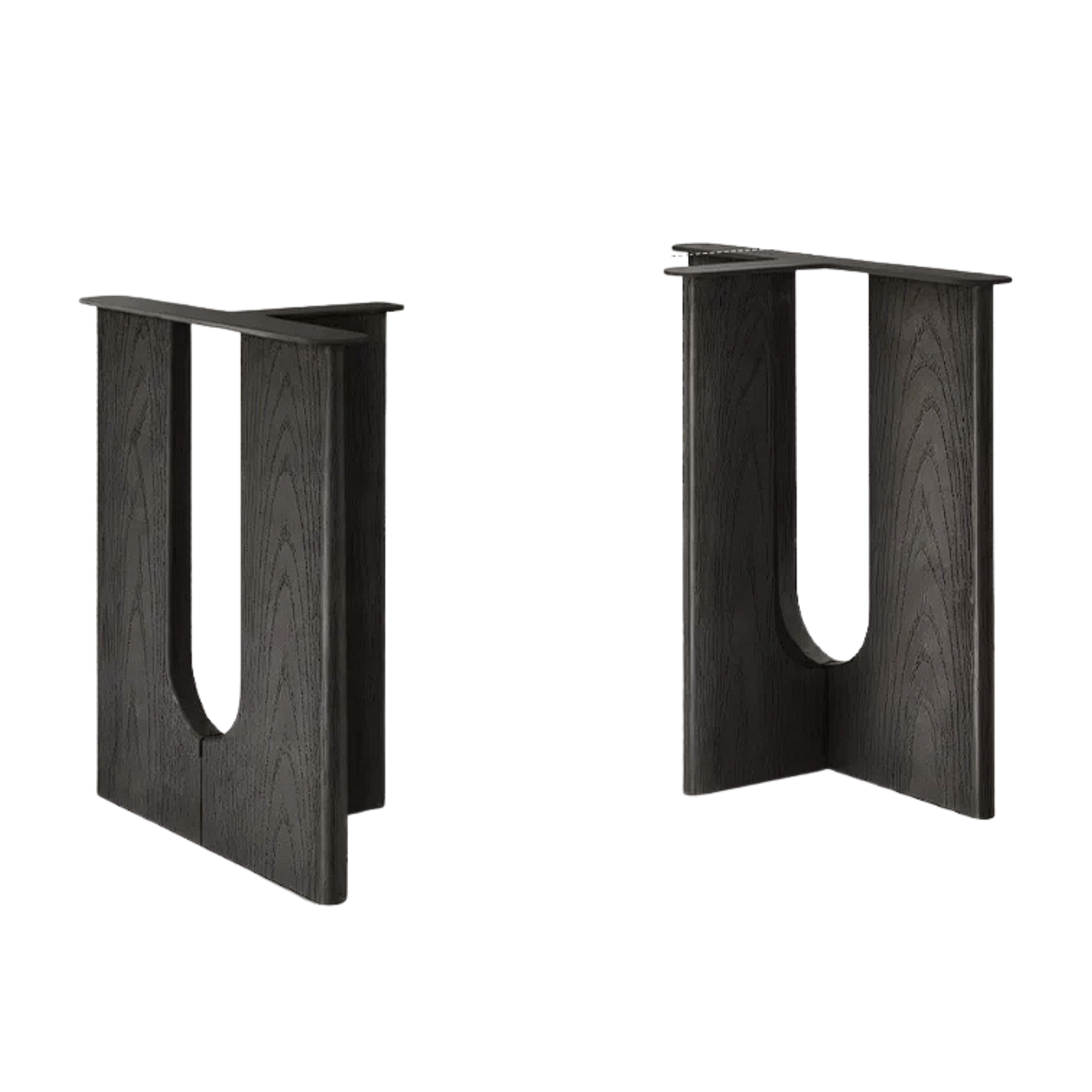 Black Walnut, South American Walnut, Ash Solid Wood, Metal, Acrylic Table Legs