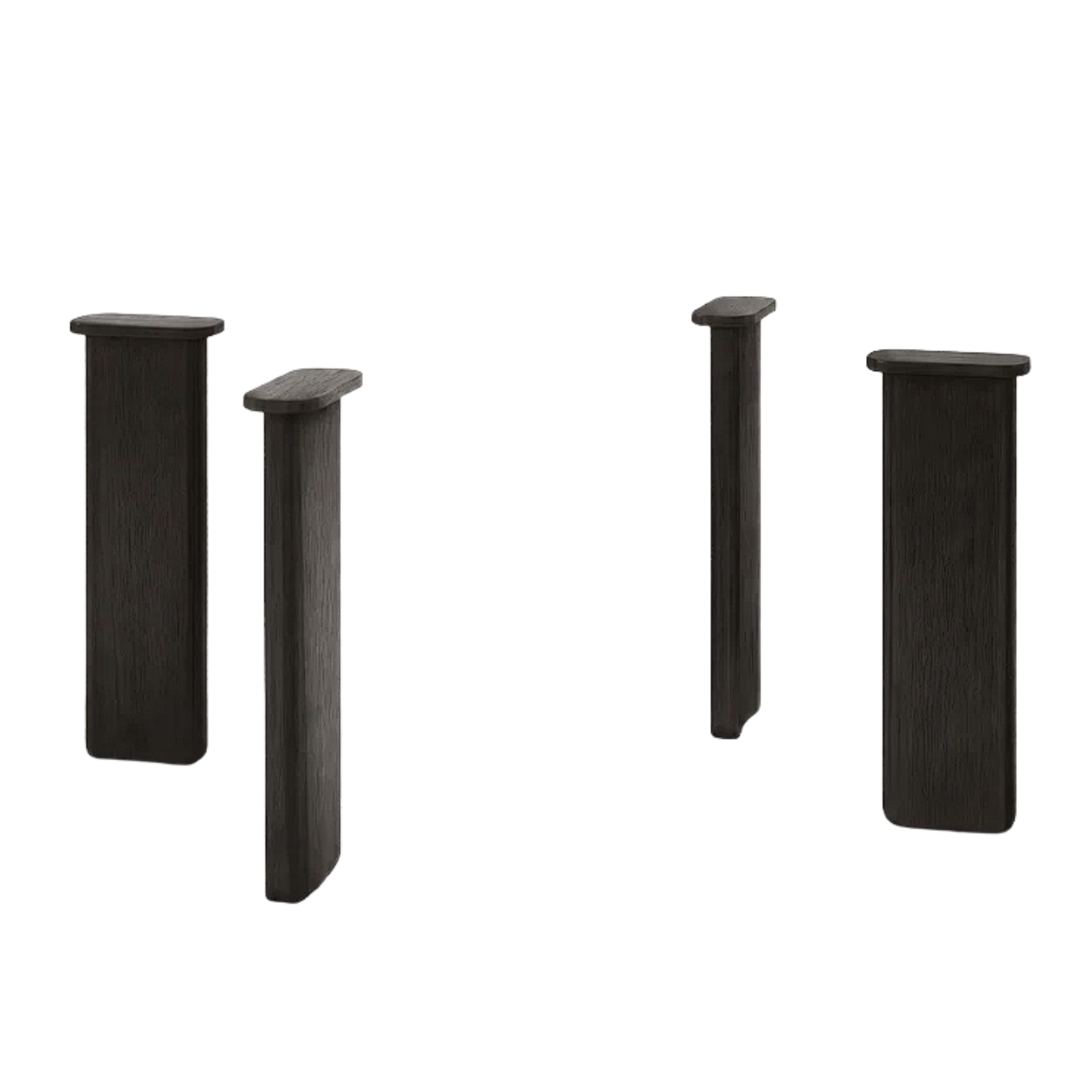 Black Walnut, South American Walnut, Ash Solid Wood, Metal, Acrylic Table Legs