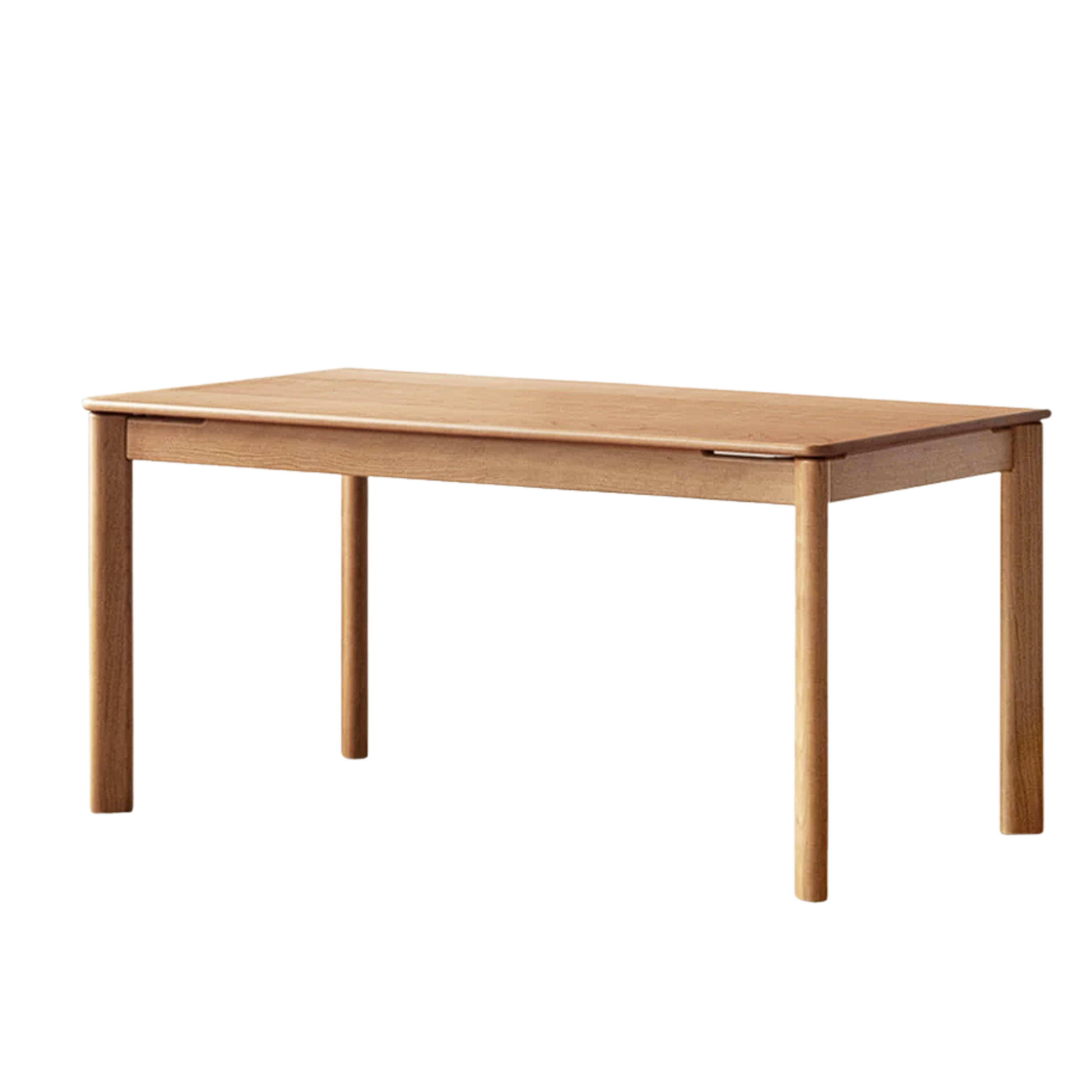 Cherry Solid Wood Medieval Style Dining Table