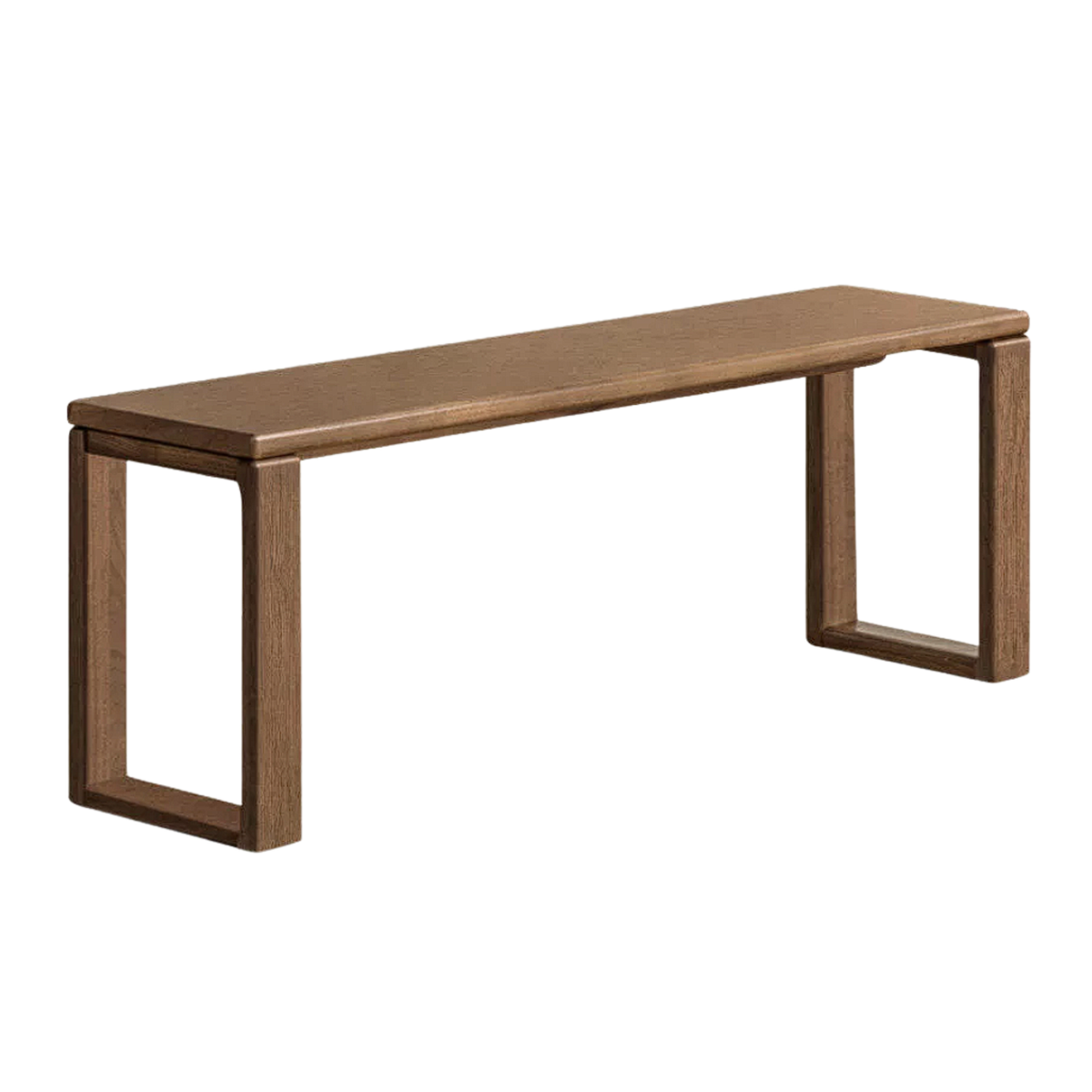 Black Walnut, Oak, Ash, Golden Sandalwood Solid Wood Long Bench