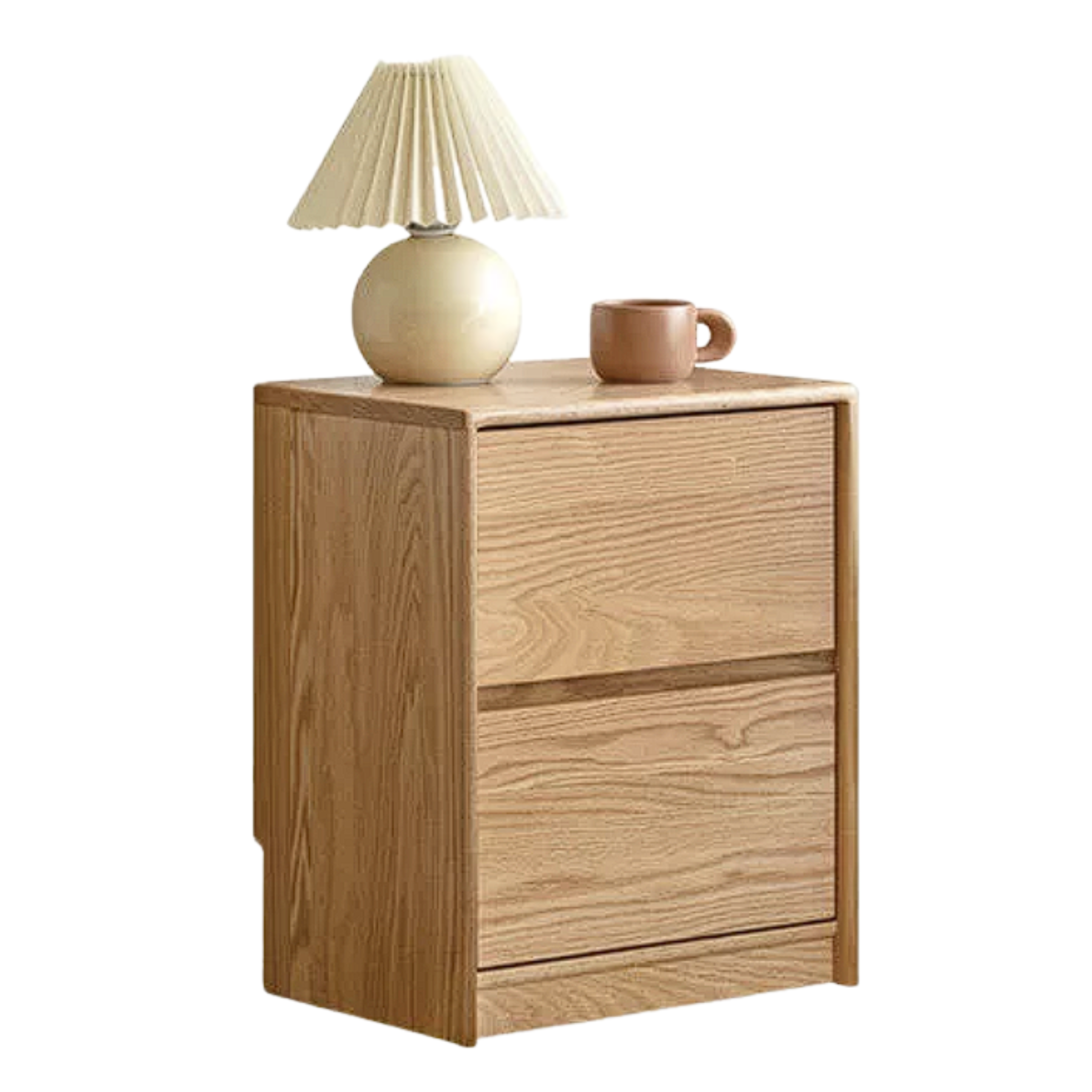 Oak, Ash, Beech Solid Wood Modern Simple Nightstand