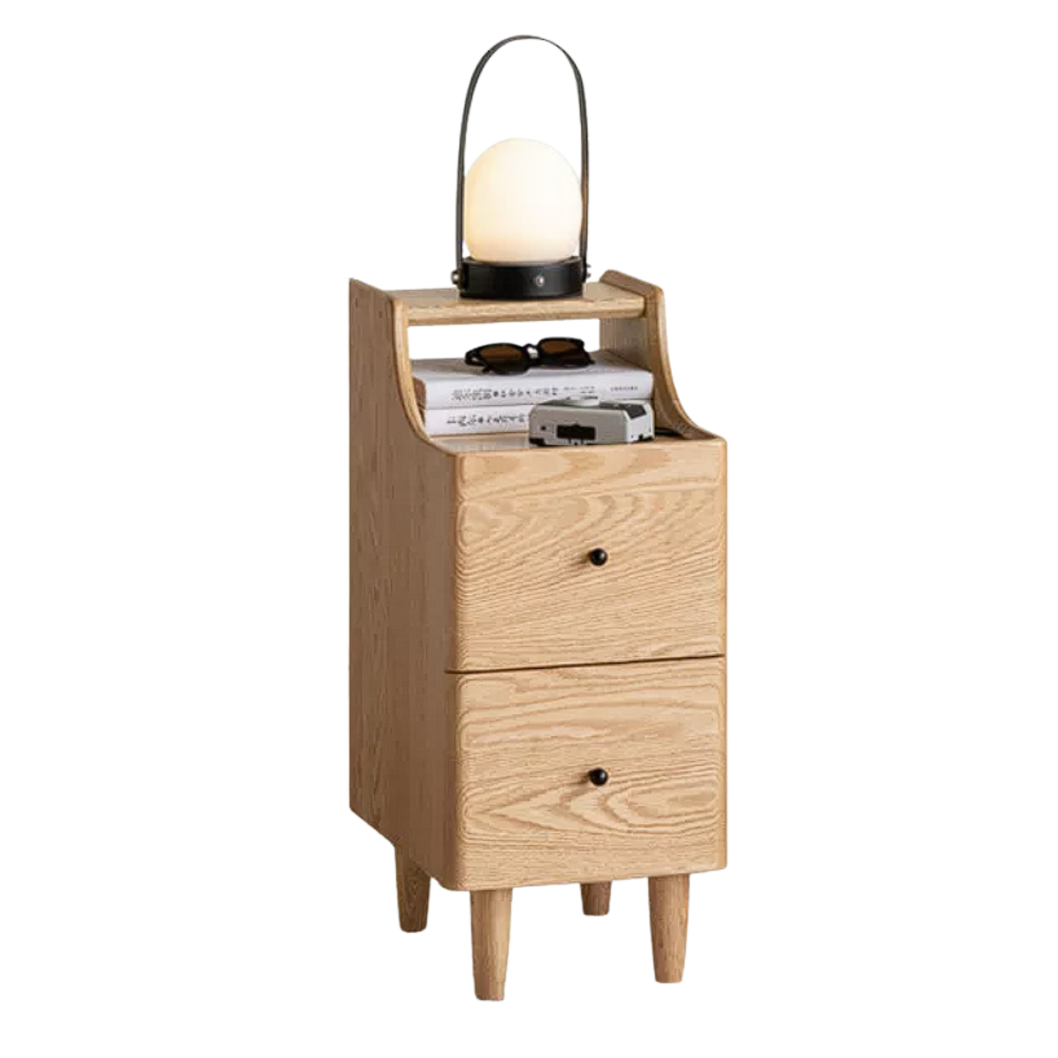 Oak, Ash, Beech Solid Wood Modern Simple Nightstand
