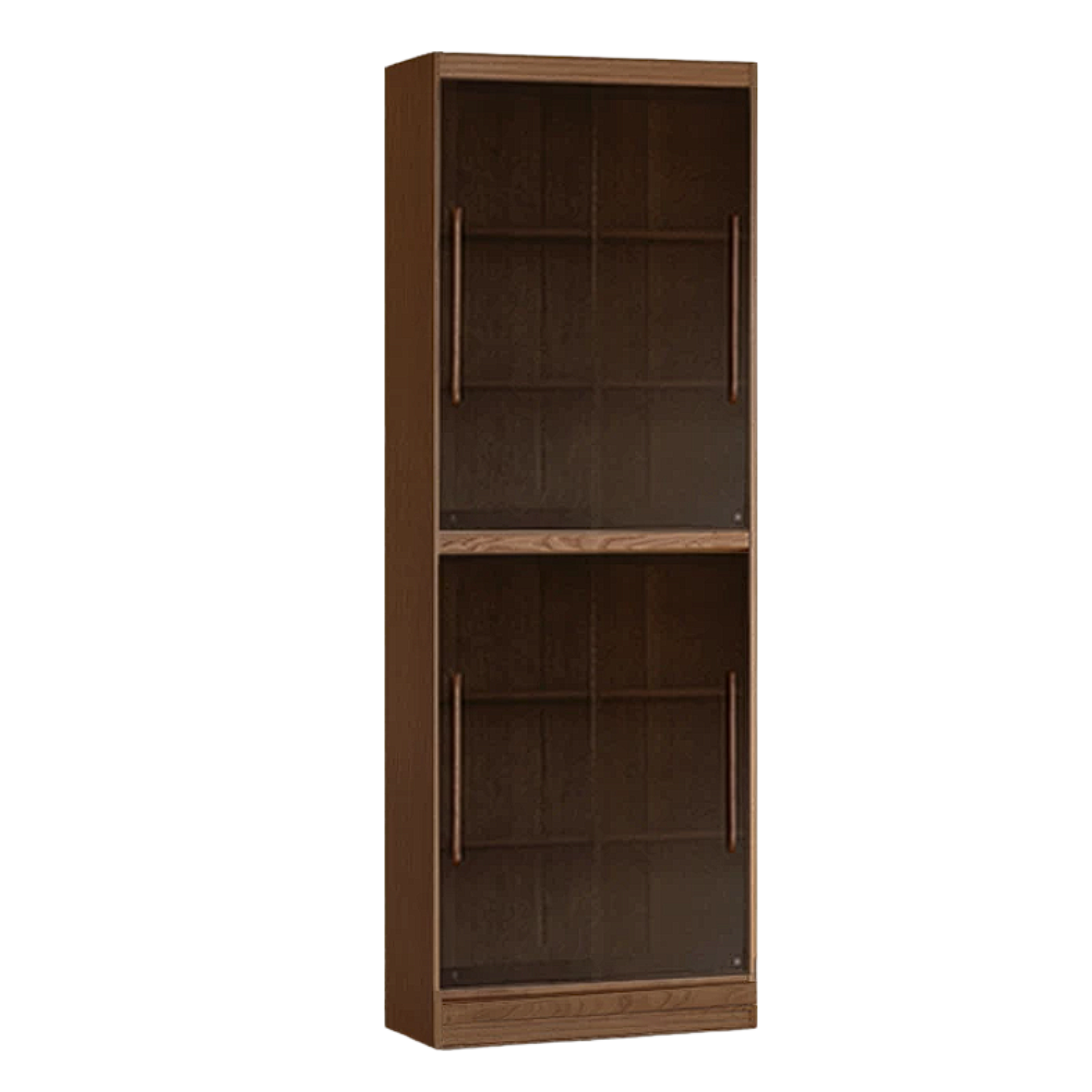 Sandalwood, Oak, Ash Solid Wood Combination Bookcase