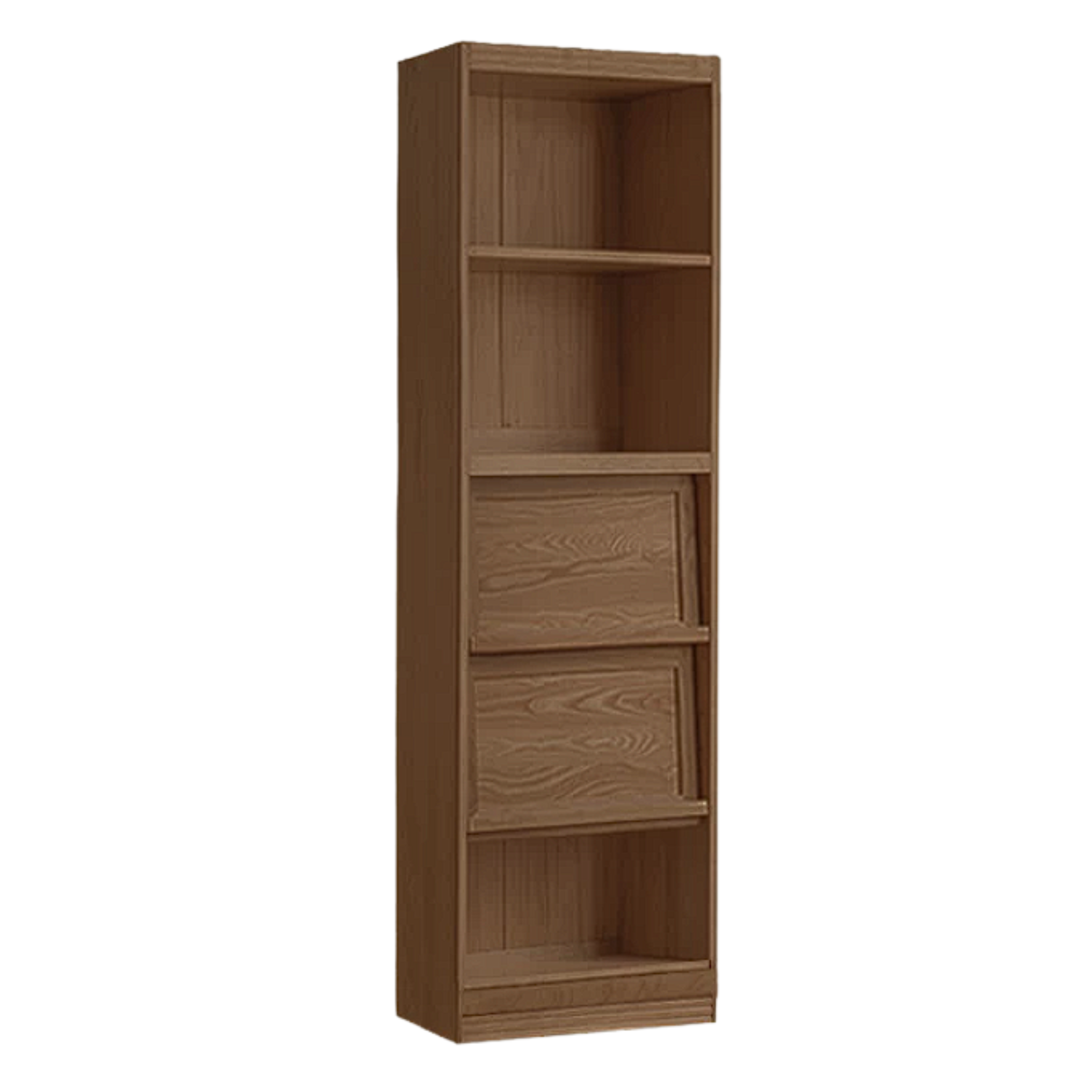 Sandalwood, Oak, Ash Solid Wood Combination Bookcase