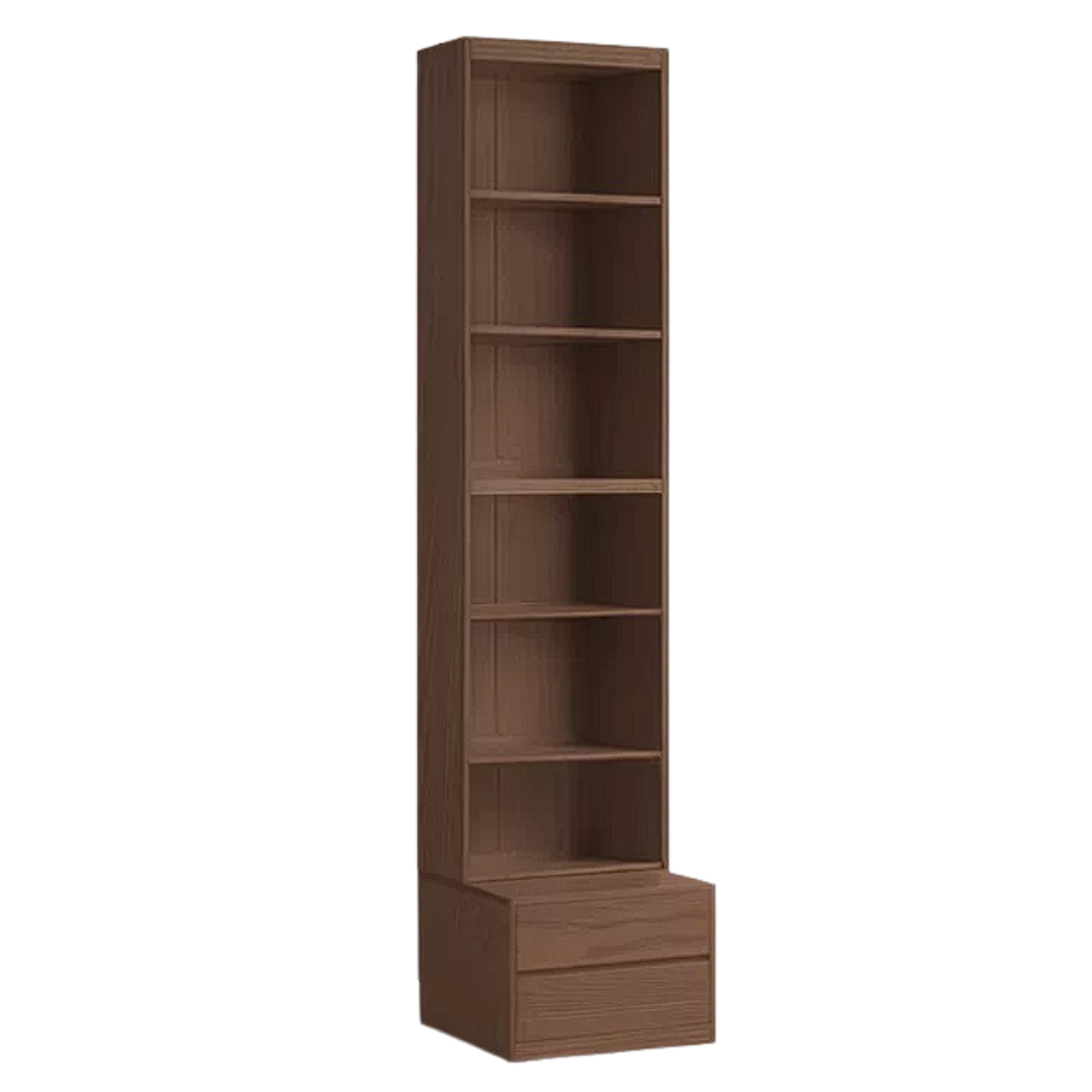 Sandalwood, Oak, Ash Solid Wood Combination Bookcase