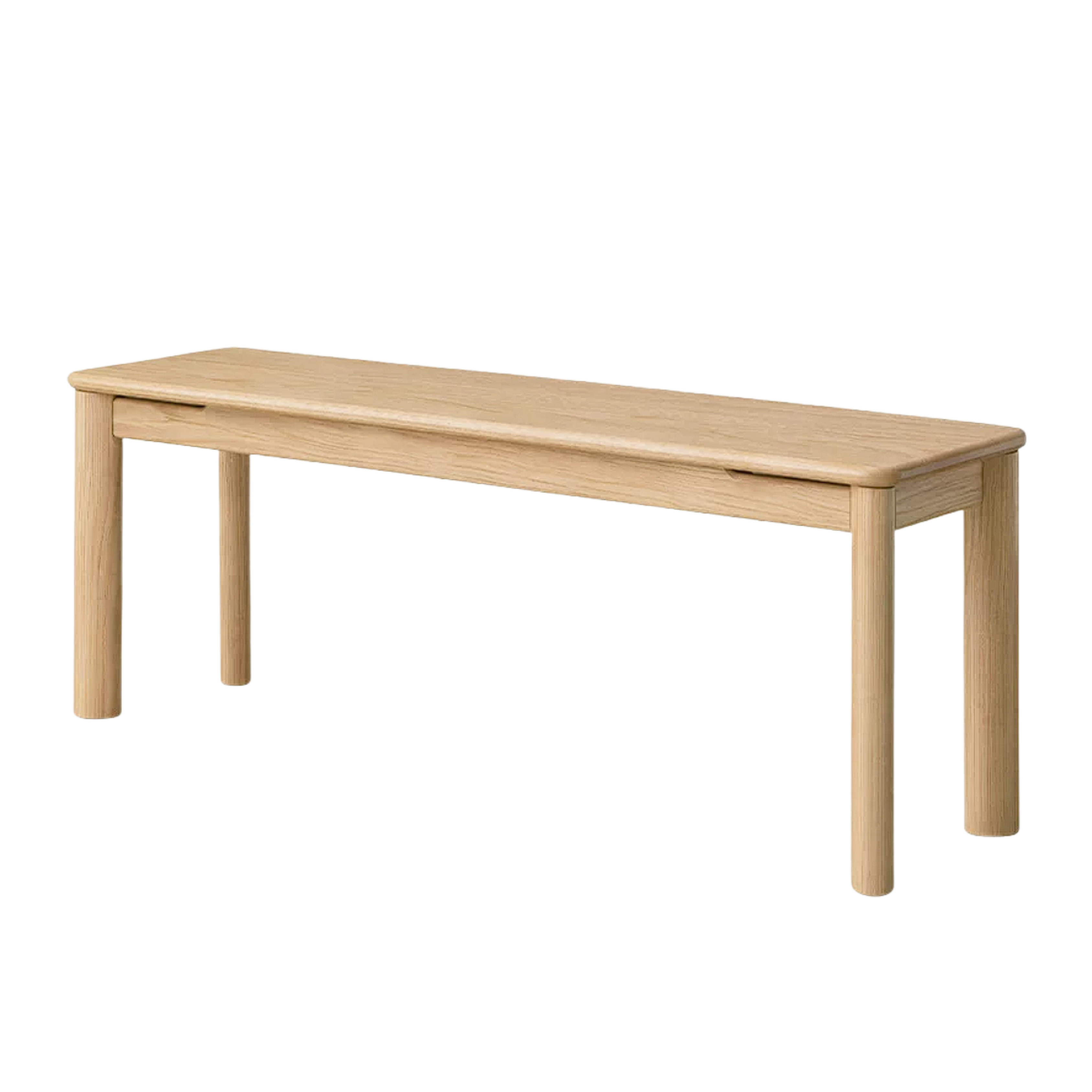 Ash, Oak Solid Wood Modern Long Bench