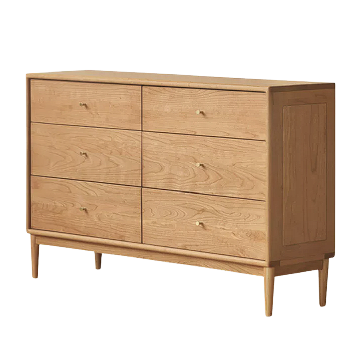 Cherry Solid Wood Chest of Drawers