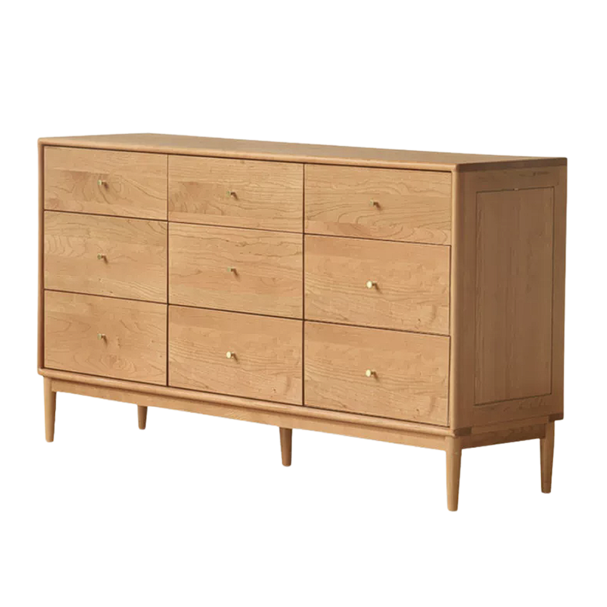 Cherry Solid Wood Chest of Drawers