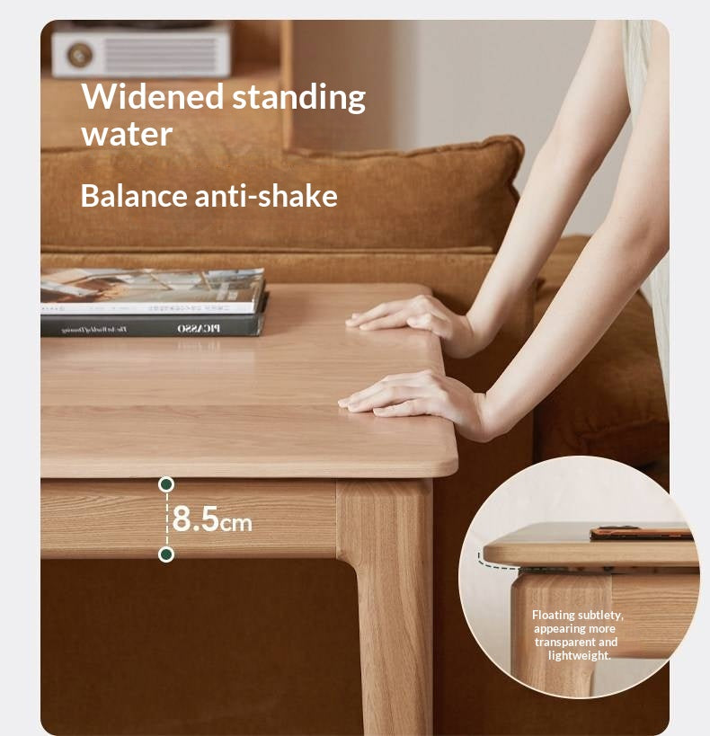 Ash Solid Wood Modern Minimalist Office Desk