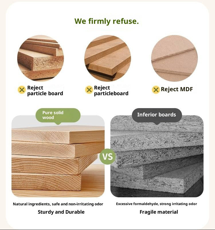 Beech Solid Wood Сhildren's Double Desk