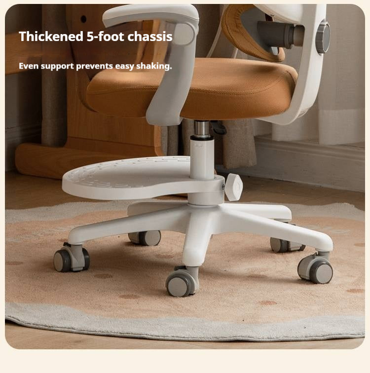 Children's Study Chair with Adjustable Backrest and Adjustable Lift