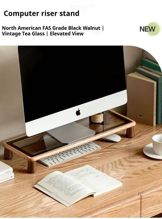 Oak Solid Wood, Solid Rubberwood Desktop organizer