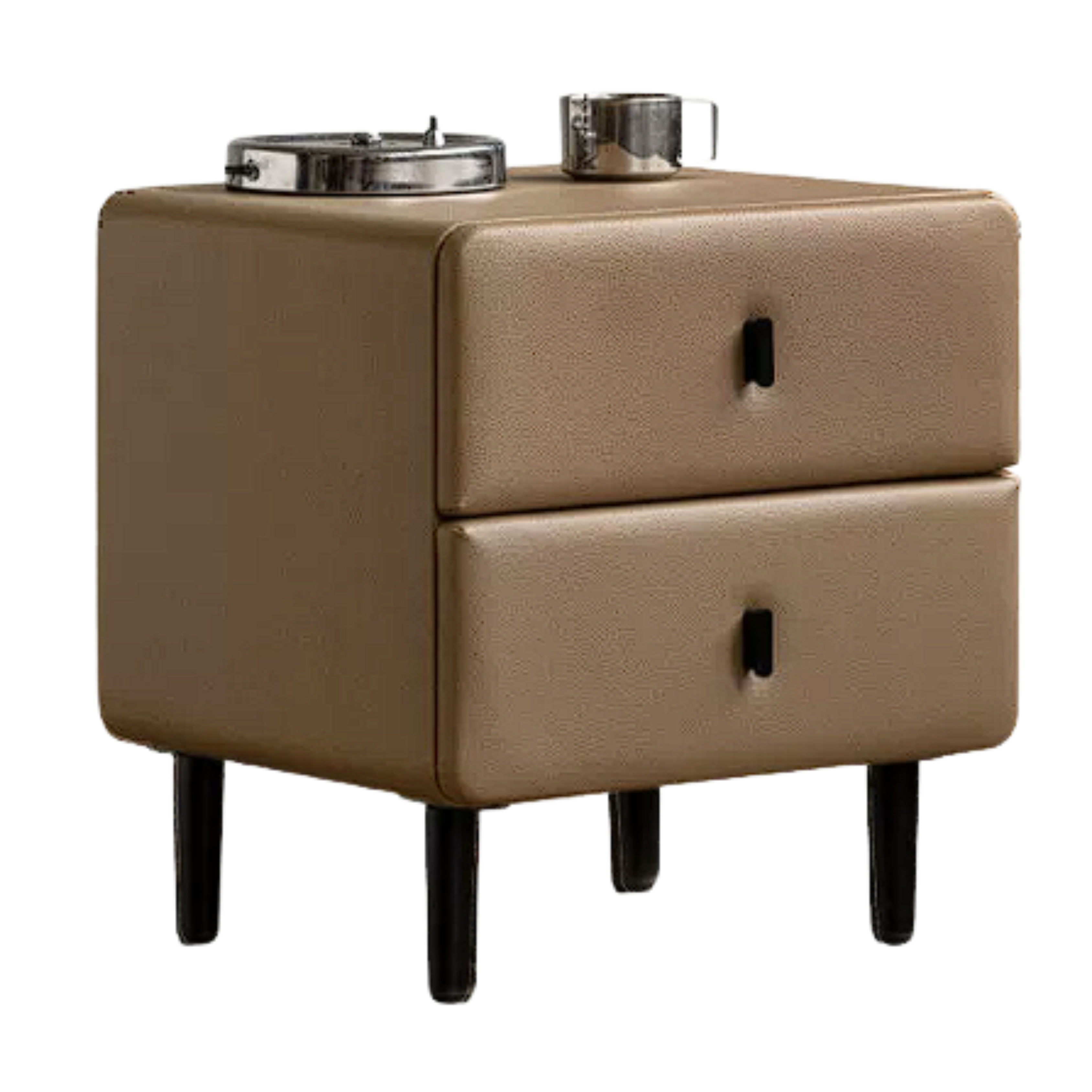 Soft Cream Style Nightstand